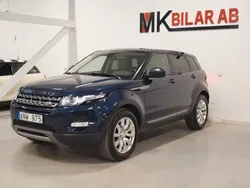 Blå Begagnad 2013 Land Rover Range Rover evoque Pure SUV | 154 900 kr (Marknadspris)