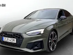 Grön (distriktgrön metallic) Begagnad 2022 Audi A5 Sportback S-Line Halvkombi | 479 000 kr (Dyr)