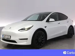 Vit Begagnad 2022 Tesla Model Y Performance SUV | 459 900 kr (Bra pris)
