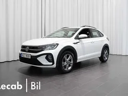 Vit (pure white) Begagnad 2022 VW Taigo R-line SUV | 229 500 kr (Marknadspris)