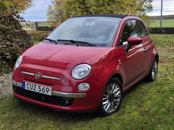 Röd Begagnad 2016 Fiat 500C Lounge Cab | 40 000 kr (Superpris)