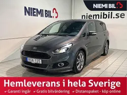 Grå Begagnad 2018 Ford S-MAX ST-Line Minibuss | 349 900 kr