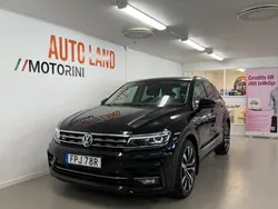 Svart Begagnad 2020 VW Tiguan R-line SUV | 309 900 kr (Marknadspris)