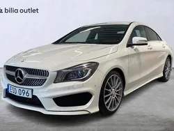 Vit Begagnad 2015 Mercedes CLA250 AMG Sedan | 199 800 kr (Bra pris)