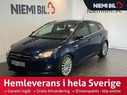 Blå Begagnad 2012 Ford Focus Titanium Halvkombi | 89 900 kr (Lite dyr)