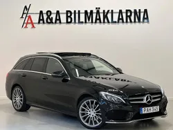 Svart Begagnad 2016 Mercedes C220 AMG Kombi | 214 900 kr (Lite dyr)
