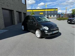 Svart Begagnad 2008 Fiat 500 Lounge Halvkombi | 59 000 kr (Lite dyr)