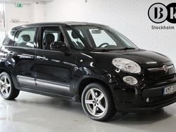 Svart Begagnad 2015 Fiat 500L Pop Star Minibuss | 64 900 kr (Bra pris)
