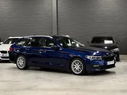 Blå (blå metallic) Begagnad 2018 BMW 530 Kombi | 289 900 kr (Marknadspris)