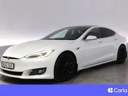 Vit Begagnad 2020 Tesla Model S Long Range Sedan | 354 900 kr (Marknadspris)