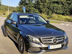 Grå Begagnad 2017 Mercedes C220 Avantgarde Kombi | 189 900 kr (Marknadspris)