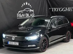 Svart Begagnad 2016 VW Passat Kombi | 119 800 kr (Marknadspris)