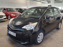 Svart Begagnad 2013 Toyota Verso-S Minibuss | 79 999 kr (Marknadspris)