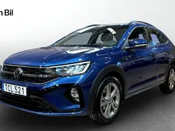 Blå Begagnad 2024 VW Taigo R-line SUV | 259 900 kr (Marknadspris)