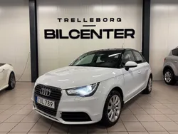 Vit Begagnad 2014 Audi A1 Sportback Sport Halvkombi | 79 900 kr (Marknadspris)