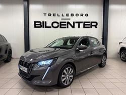 Grå Begagnad 2020 Peugeot 208 Active Halvkombi | 139 900 kr (Marknadspris)