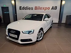 Vit Begagnad 2015 Audi A5 Sportback S-Line Halvkombi | 159 900 kr (Marknadspris)