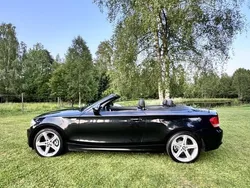 Svart Begagnad 2008 BMW 118 Cabriolet Advantage Cab | 95 000 kr