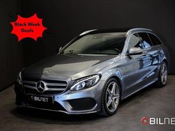 Grå Begagnad 2018 Mercedes C220 AMG Kombi | 249 900 kr (Lite dyr)