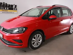Röd Begagnad 2018 VW Golf VII Halvkombi | 159 500 kr (Marknadspris)
