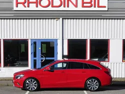 Jupiter red Begagnad 2016 Mercedes CLA200 Shooting Brake Kombi | 177 900 kr (Bra pris)