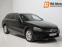 Svart Begagnad 2018 Mercedes C220 Avantgarde Kombi | 249 500 kr (Marknadspris)