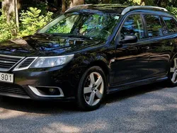 Svart Begagnad 2009 Saab 9-3 Aero Kombi | 49 999 kr (Superpris)