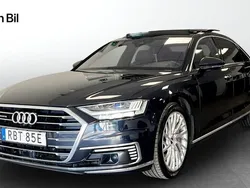Månskensblå metallic Begagnad 2020 Audi A8L Design Sedan | 649 000 kr