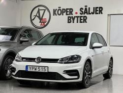 Vit Begagnad 2017 VW Golf VII R-line Halvkombi | 164 900 kr (Marknadspris)