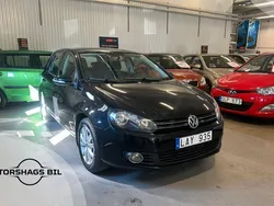 Svart Begagnad 2011 VW Golf Halvkombi | 64 900 kr (Marknadspris)