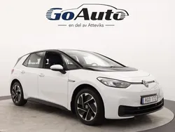 Vit Begagnad 2021 VW ID.3 Pro Performance Halvkombi | 214 500 kr (Marknadspris)