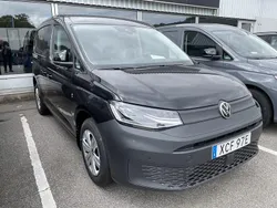 Svart Ny 2025 VW Caddy Minibuss | 435 750 kr (Lite dyr)