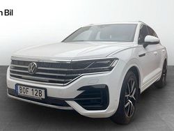 Vit Begagnad 2021 VW Touareg R-line SUV | 559 900 kr