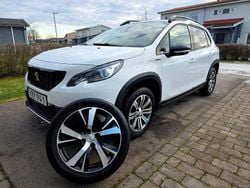 Vit Begagnad 2018 Peugeot 2008 GT-line SUV | 114 900 kr (Marknadspris)