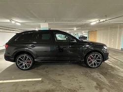 Svart Begagnad 2021 Audi Q7 S-Line SUV | 590 000 kr (Bra pris)