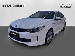 Vit Begagnad 2018 Kia Optima Hybrid 2 Sedan | 199 900 kr (Marknadspris)
