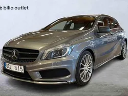 Grå Begagnad 2014 Mercedes A250 Halvkombi | 184 900 kr (Lite dyr)