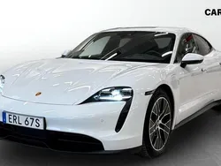Vit Begagnad 2021 Porsche Taycan Performance Package Sedan | 689 900 kr (Marknadspris)