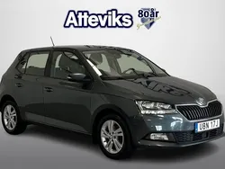 Mörkgrå (grå) Begagnad 2020 Skoda Fabia Style Halvkombi | 119 900 kr (Marknadspris)