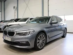 Blå Begagnad 2017 BMW 520 Sport Line Kombi | 209 800 kr (Lite dyr)