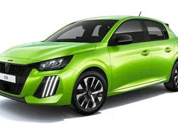 Grön Ny 2025 Peugeot 208 Halvkombi | 264 900 kr