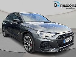 Grå Ny 2024 Audi A3 Sportback e-tron S-Line Sedan | 509 000 kr (Marknadspris)