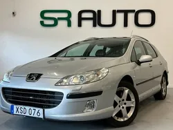 Ljusgrå Begagnad 2006 Peugeot 407 Kombi | 24 900 kr (Lite dyr)