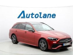 Hyacintröd metallic Begagnad 2022 Mercedes C300e AMG Kombi | 449 900 kr (Lite dyr)