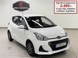 Vit Begagnad 2018 Hyundai i10 Comfort Halvkombi | 75 000 kr (Marknadspris)