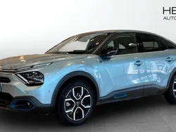 Blå (blue) Begagnad 2022 Citroën e-C4 Shine Halvkombi | 204 000 kr (Bra pris)