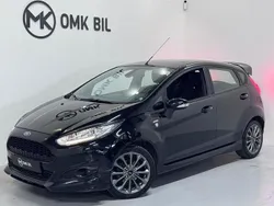 Svart Begagnad 2017 Ford Fiesta ST-Line Halvkombi | 87 900 kr (Bra pris)