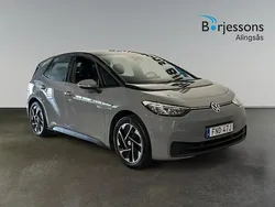 Grå Begagnad 2022 VW ID.3 Pro Performance Halvkombi | 239 900 kr (Superpris)