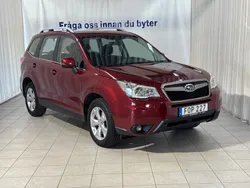 Ljusröd Begagnad 2015 Subaru Forester SUV | 189 900 kr (Bra pris)