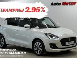 Vit Begagnad 2017 Suzuki Swift Halvkombi | 129 900 kr (Marknadspris)